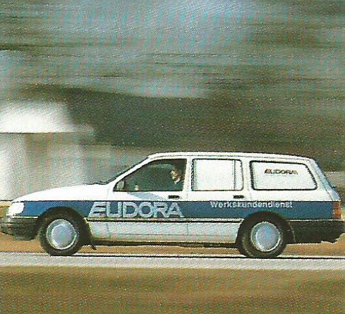 EUDORA Werkskundendienst-Fahrzeug