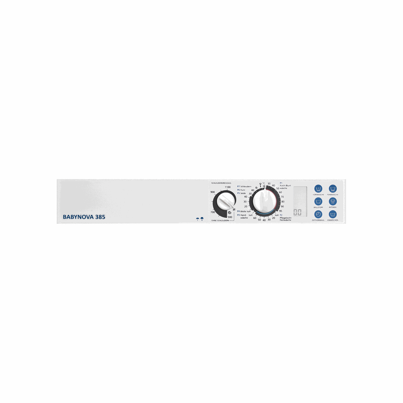 EUDORA Babynova 385 — Display-Nahaufnahme